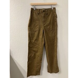 Madewell The Perfect Vintage Wide-Leg Cargo‎ Pant Utility  Sz 26